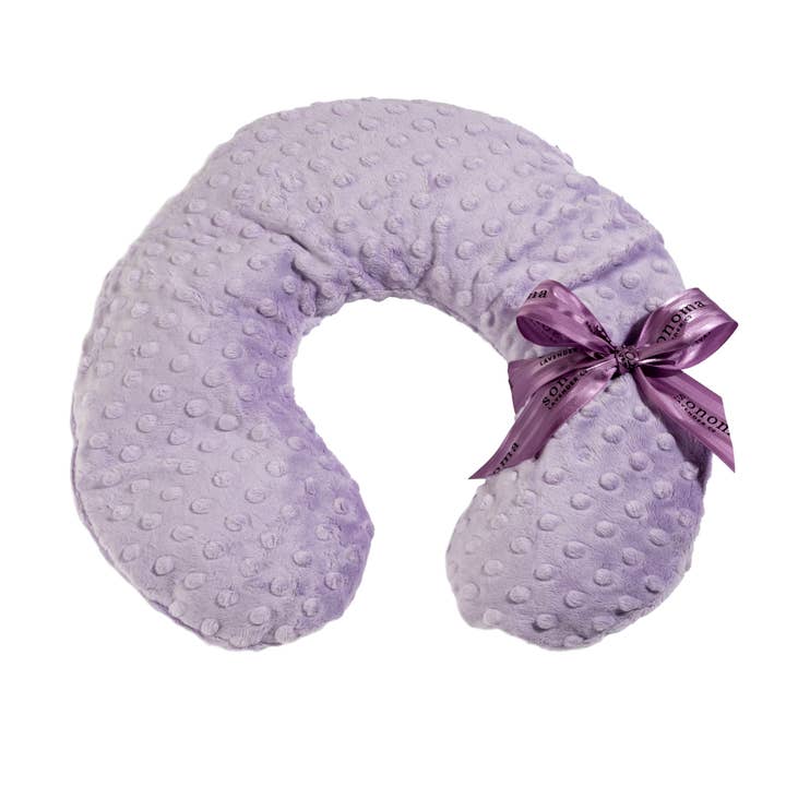 Neck Pillow - Lavender Dot