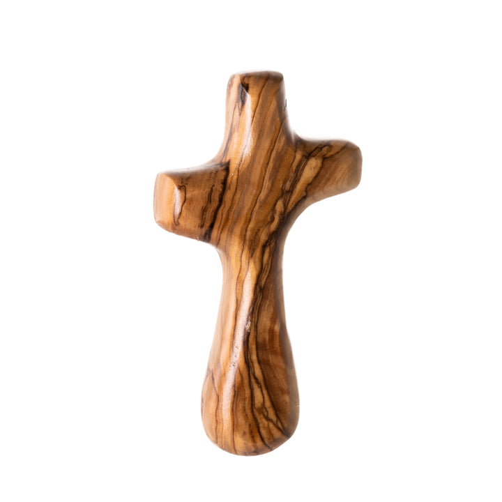 Bethlehem Olive Wood Holding Cross