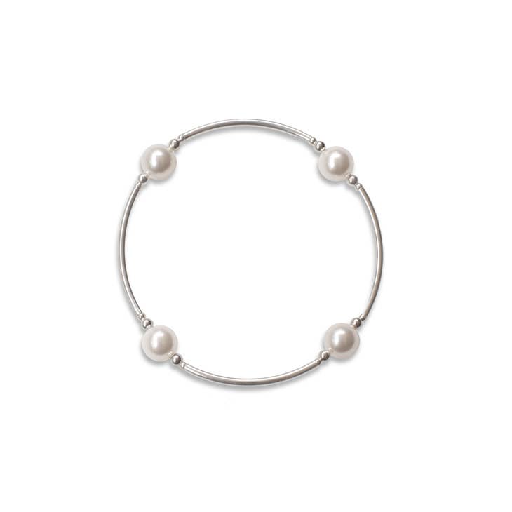 Blessing Bracelet White Pearl - Large