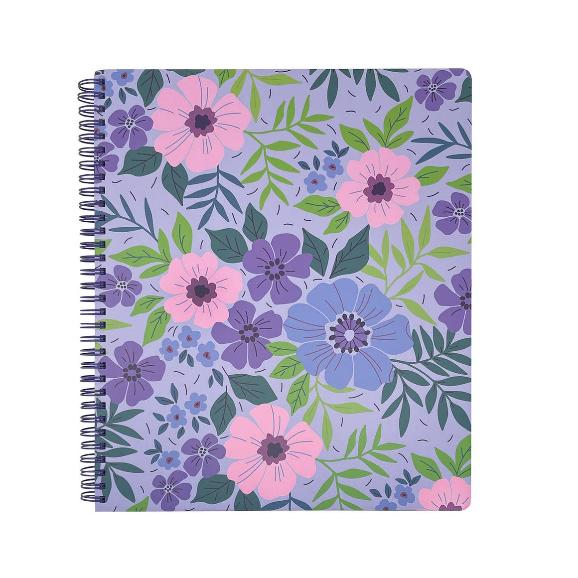 Large Notebook- Lilac Floral