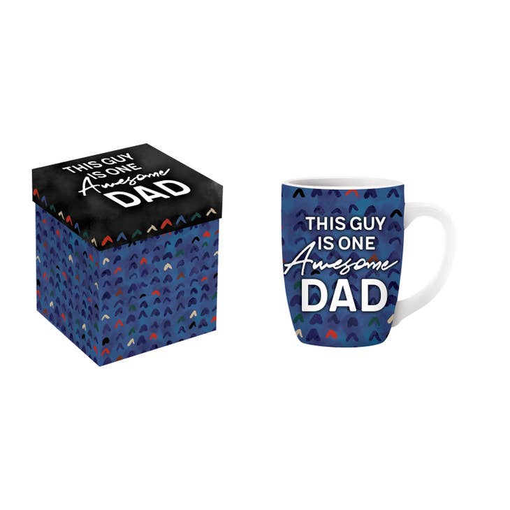 Awesome Dad, 14oz Ceramic Cup With Box
