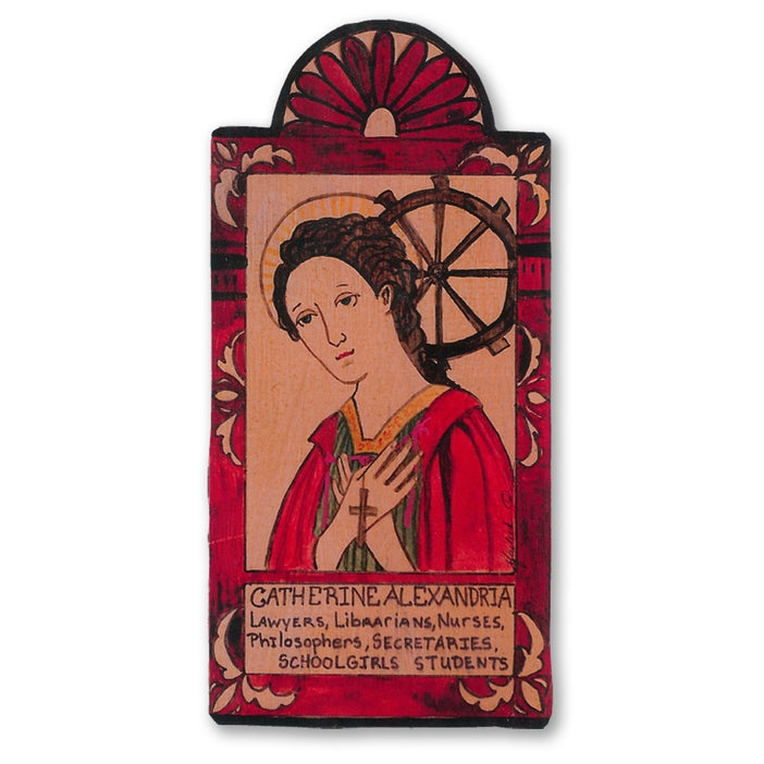 Pocket Saints -St. Catherine of Alexandria-Lawyers and Secretaries
