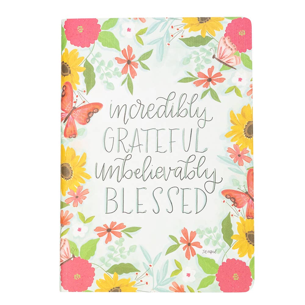 Journal - Incredibly Grateful Soft Cover Journal