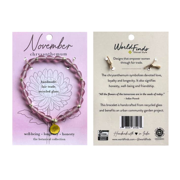Bracelet November • Botanical
