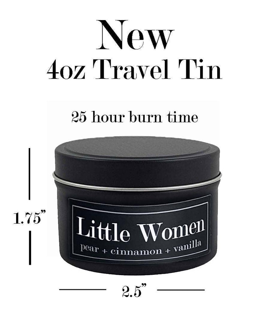 Candle - Little Women Literary Tin Soy Candle -4oz