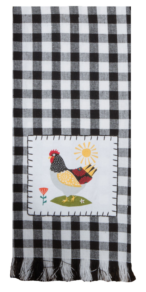 Farm Charm Chicken Tea Towel