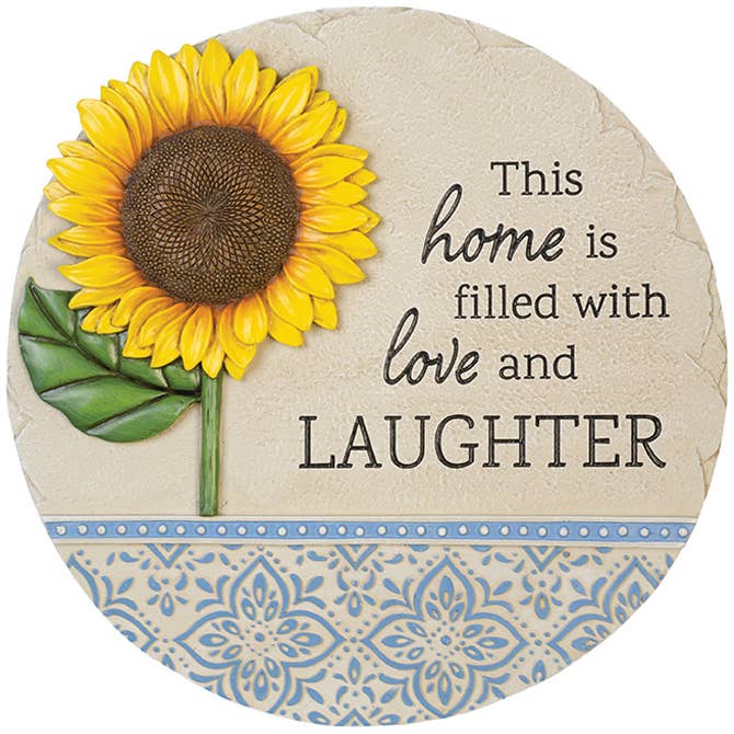 Garden Stone - "Love and Laughter"