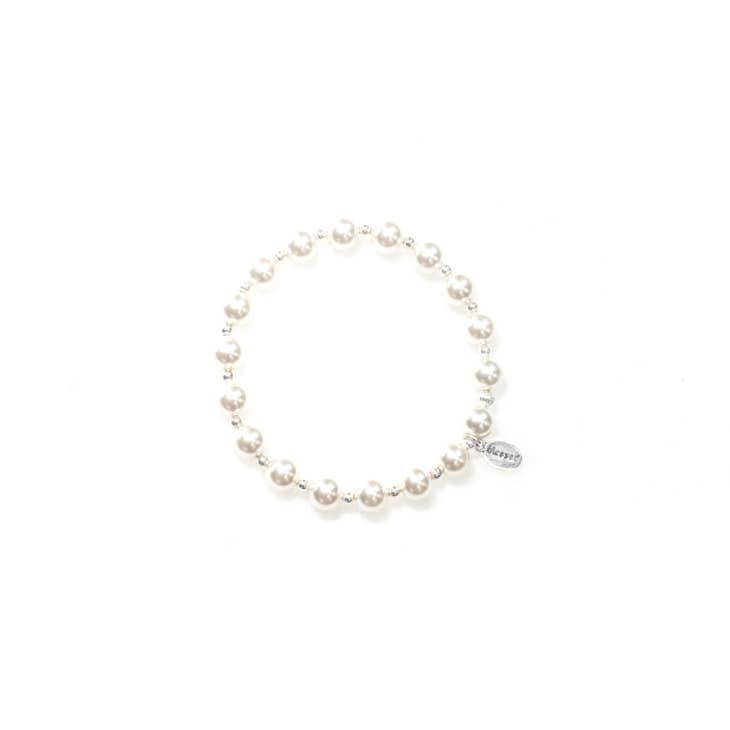 Count Your Blessings Bracelet in White Pearl - Small