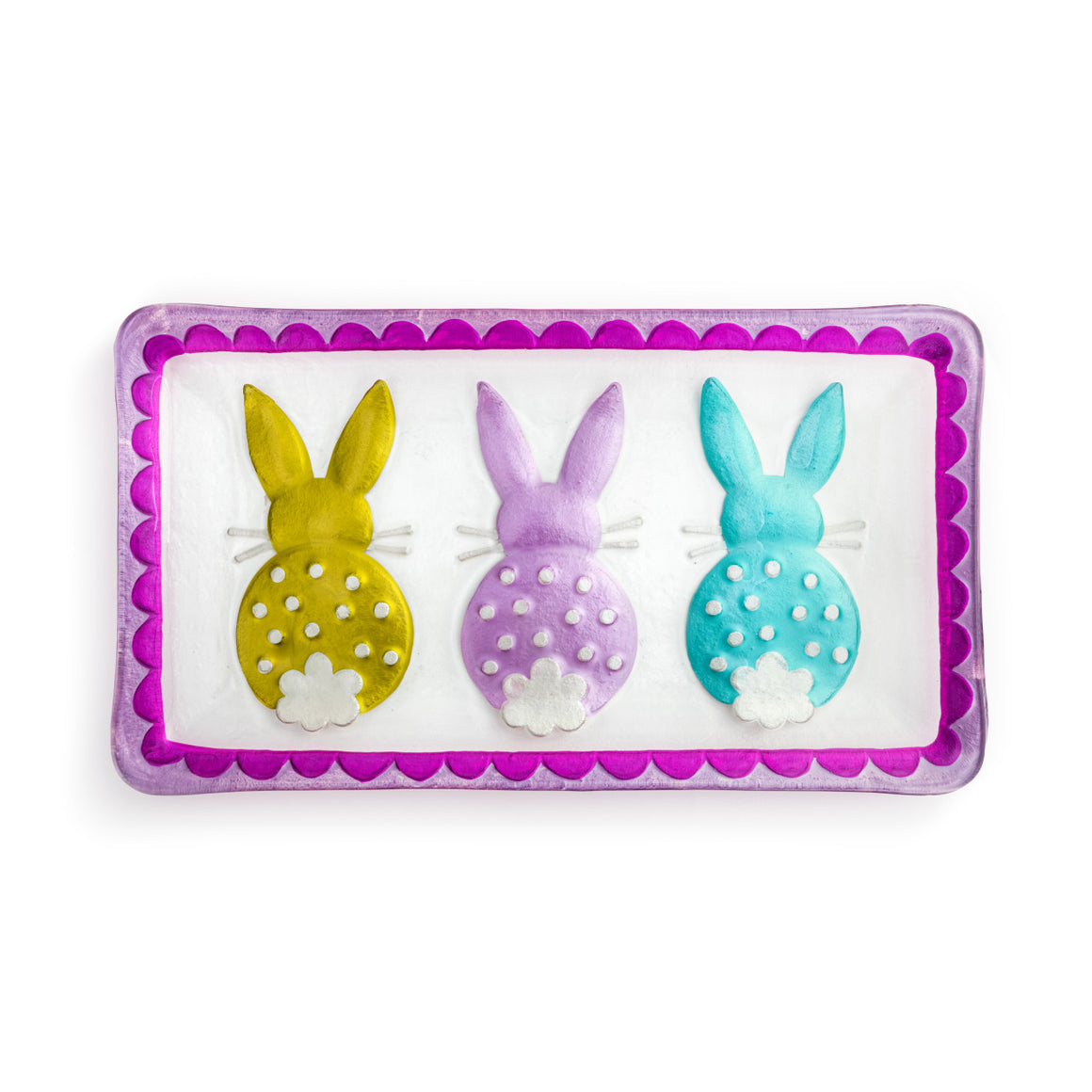 Rectangle Easter Bunny Platter