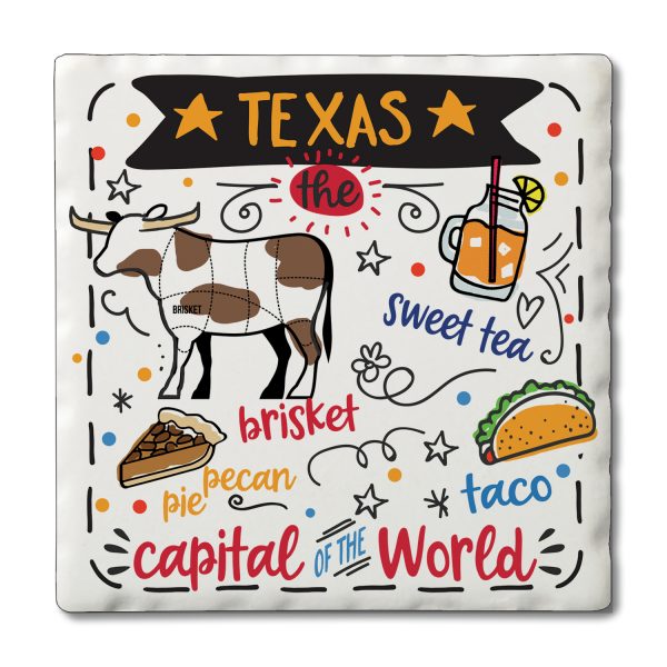 Coaster  –Texas Foods