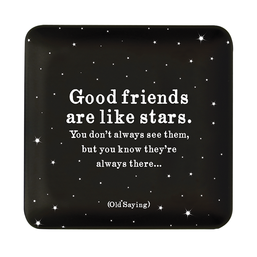 Trinket Dishes -  Good Friends Stars...