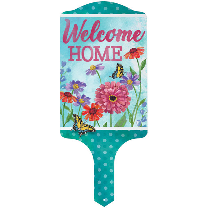 Garden Stake - "Welcome Home"