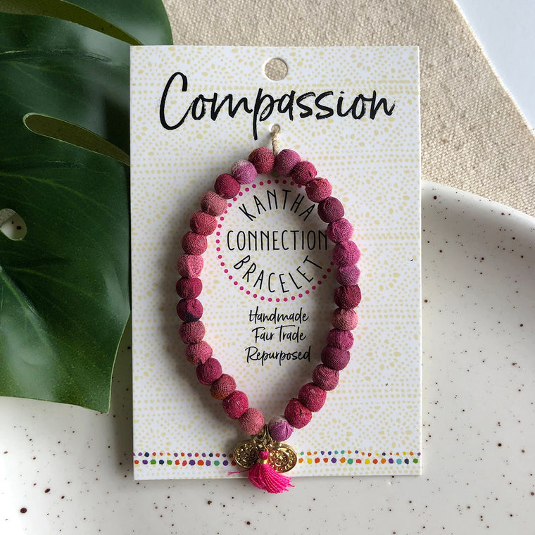 Bracelet - Compassion - Kantha Connection