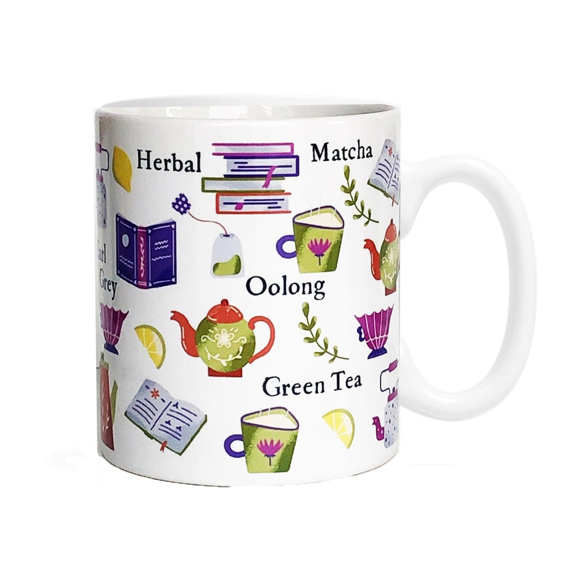 Mug - Literary Tea Ceramic Mug