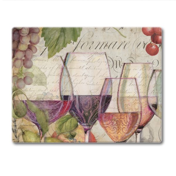 Glass Counter Saver 10" x 8" - Wine Country