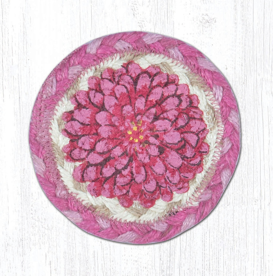 Boho Pink Flower Coaster