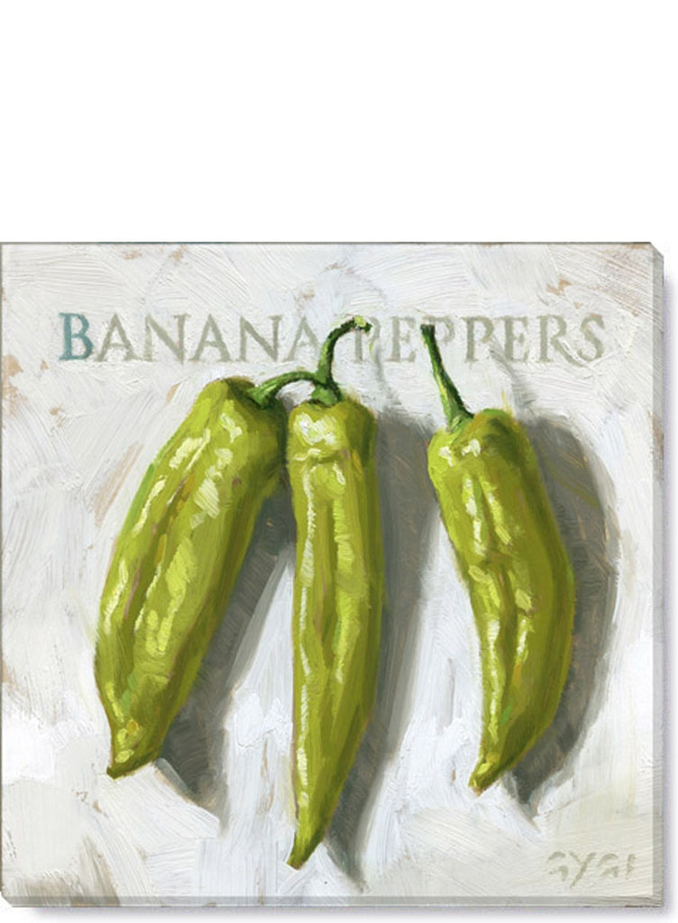Banana Pepper 5 x 5 Giclée Wall Art - Darren Gygi