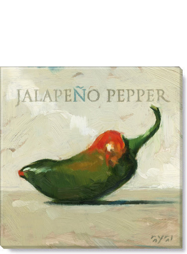Jalapeno Pepper 5 x 5 Giclée Wall Art - Darren Gygi