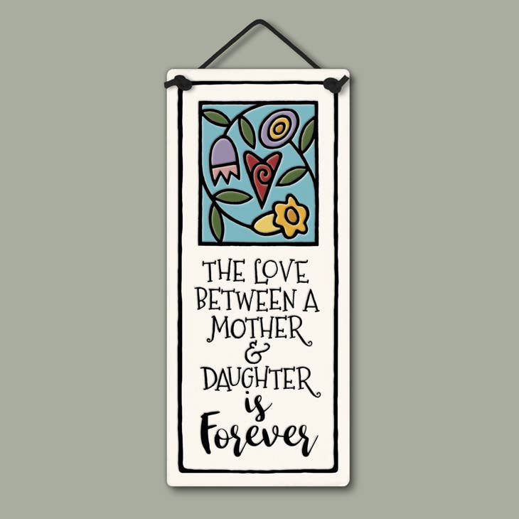 Wall Art - Love Between Mother and Daughter Tile