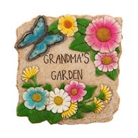 Garden Stone -"Grandma's Garden"-Evergreen