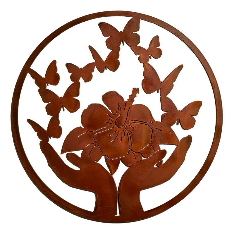 Metal Art - Butterfly Tree of Life- Elizabeth Keith Designs