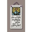 Wall Art Do What Makes you Smile Tile