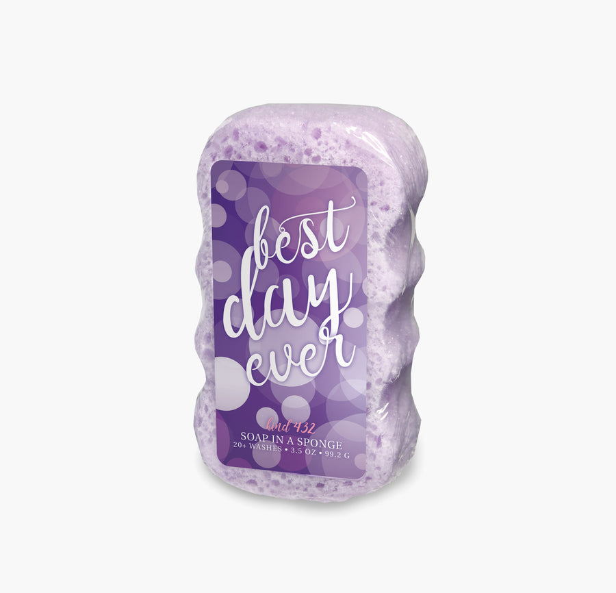 Sponge - Caren Shower Soap - Best Day Ever