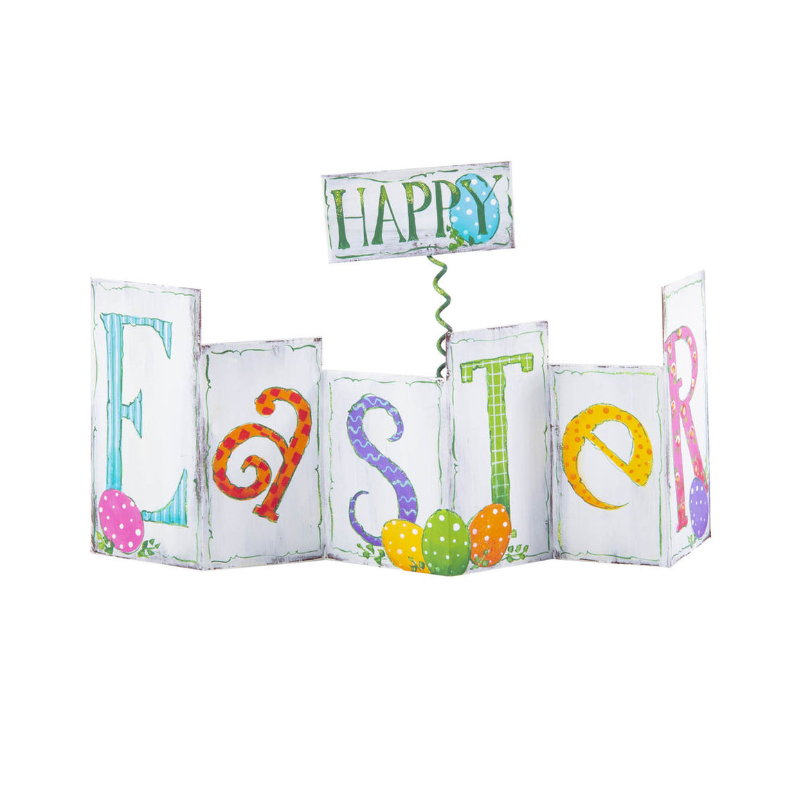 Easter Sign - Reversible Easter/Spring Accordion Sign