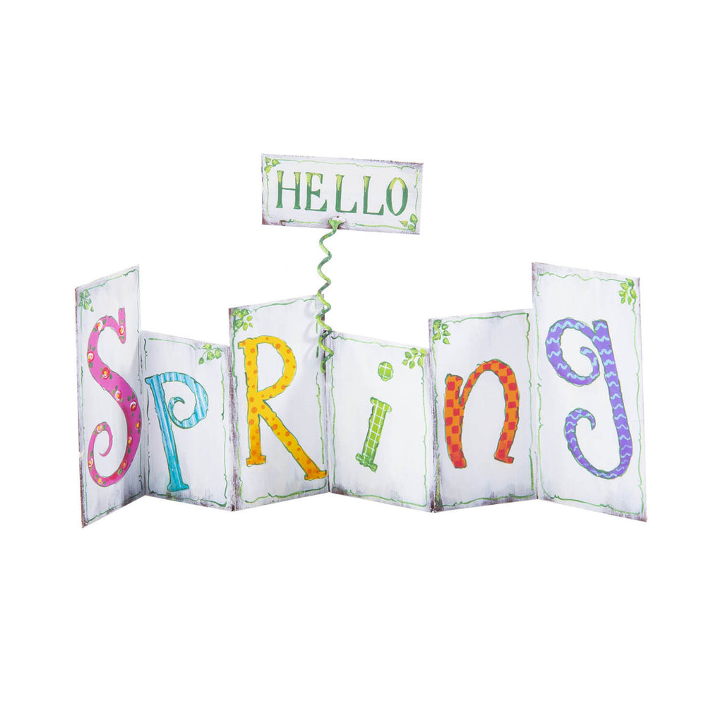 Easter Sign - Reversible Easter/Spring Accordion Sign