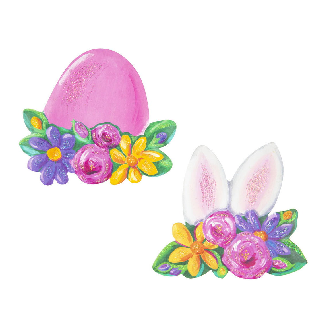 Easter Artful Bunny & Egg Sitter