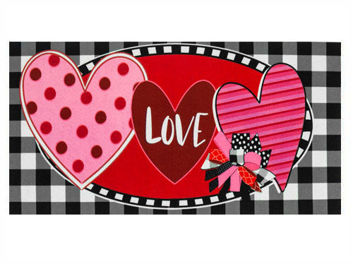 Valentine's Day Hearts and Love Sassafras Switch Mat