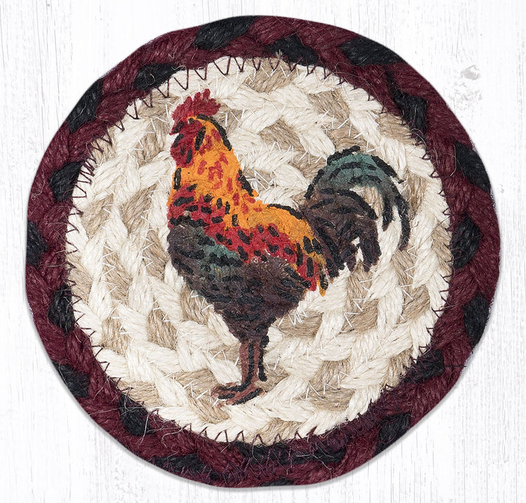 Rustic Rooster Coaster