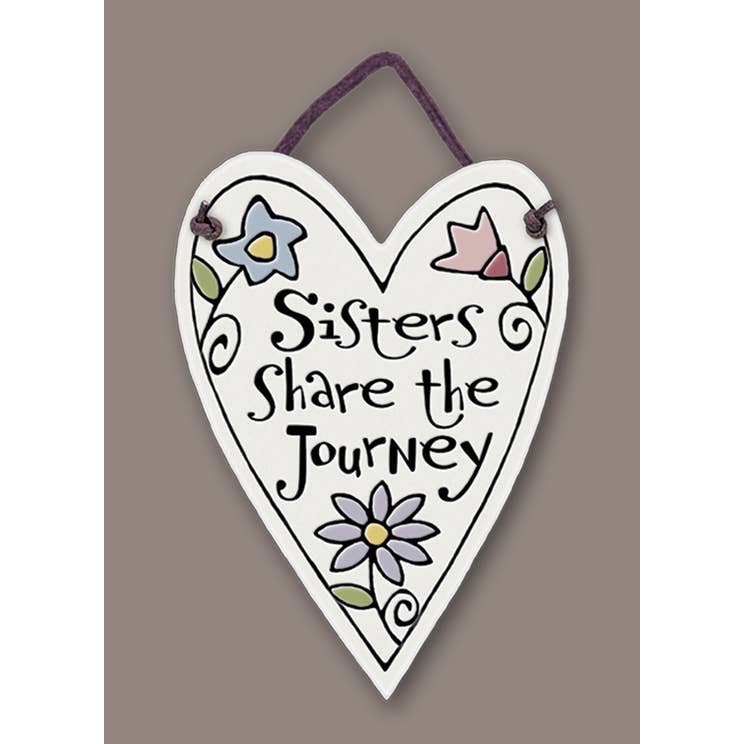 Wall Art Sisters Share the Journey Tile