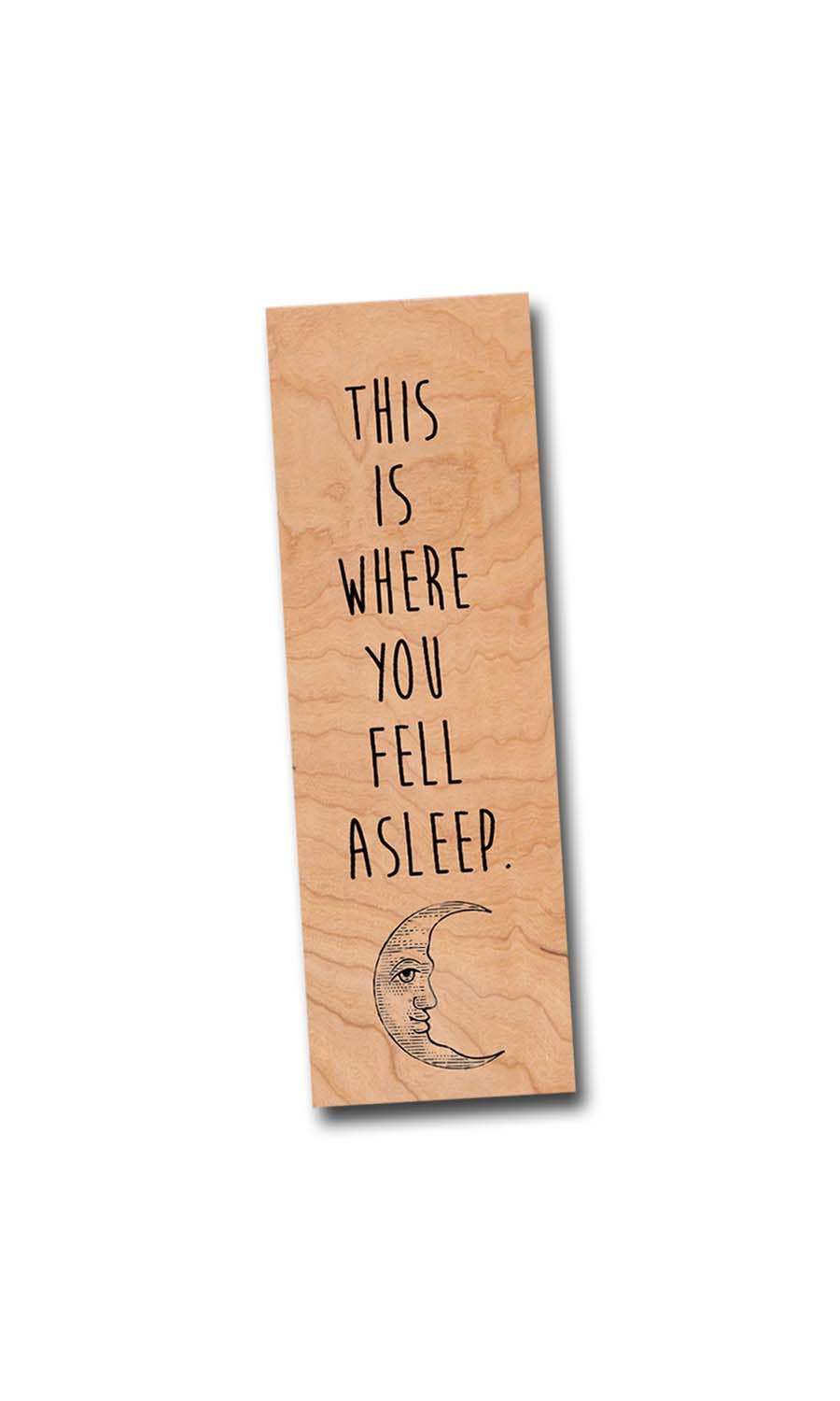 Bookmark - This Is Where You Fall Asleep