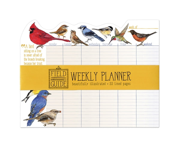 Weekly Planner - Bird Study