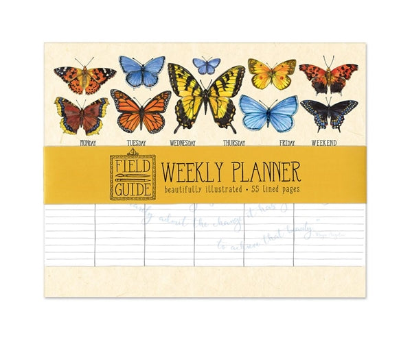 Weekly Planner Butterfly Study