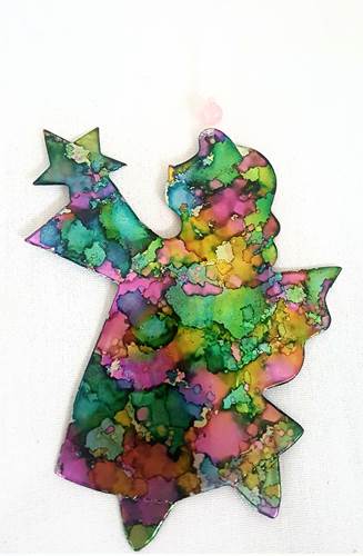 Angel Ornament - Recycled Aluminum